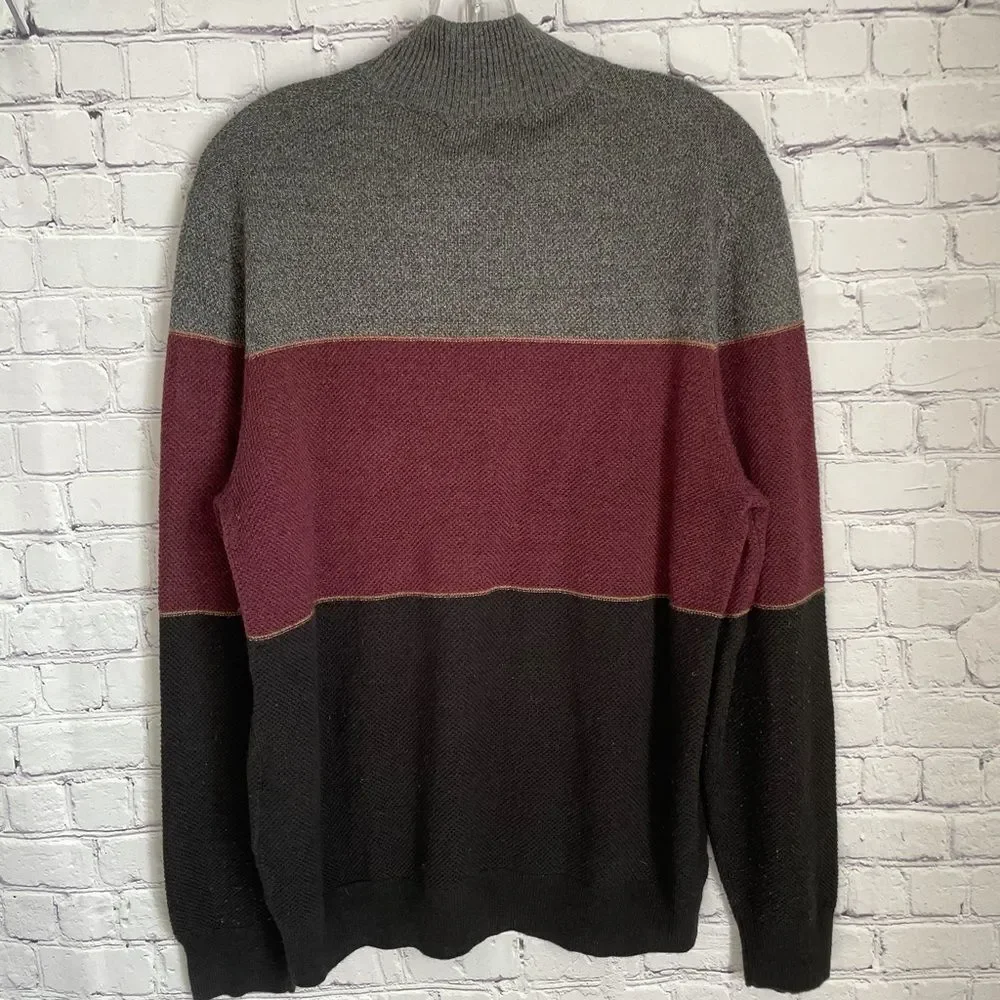 Dockers 1/4 Zip Pullover Lightweight Men M